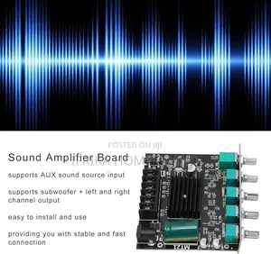 Zk-Mt21 2.1 Channel Bluetooth Audio Amplifier Module