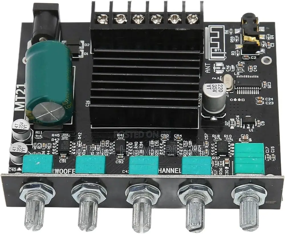 Zk-Mt21 2.1 Channel Bluetooth Audio Amplifier Module