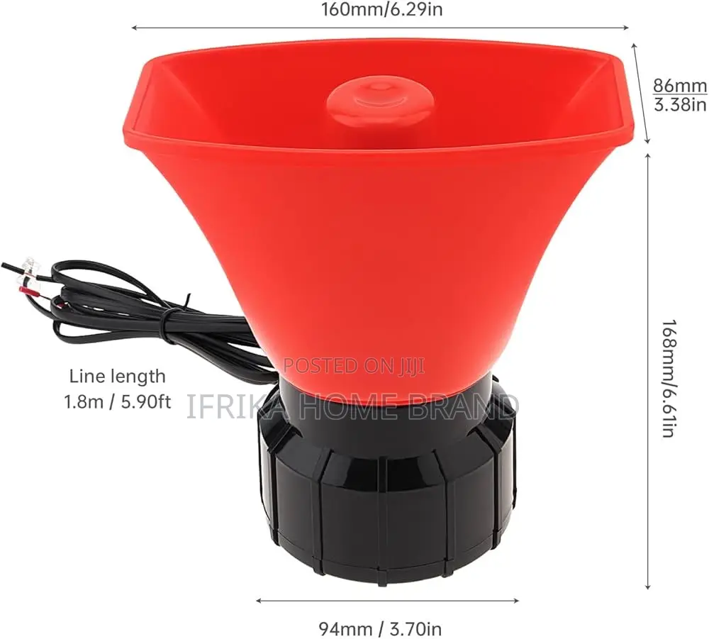 Car Siren Speaker Horn 100w 12v