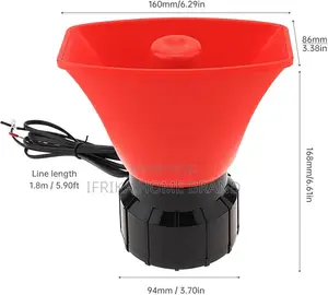 Car Siren Speaker Horn 100w 12v
