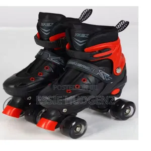 Adjustable Roller Shoes Plus Helmet Guards