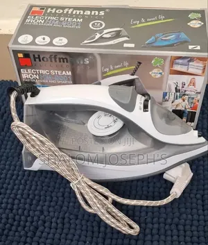 Hoffmans Electric Steam Iron - White