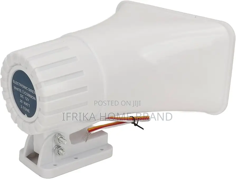 Wired Outdoor Security Alarm Siren Or Horn Speaker.