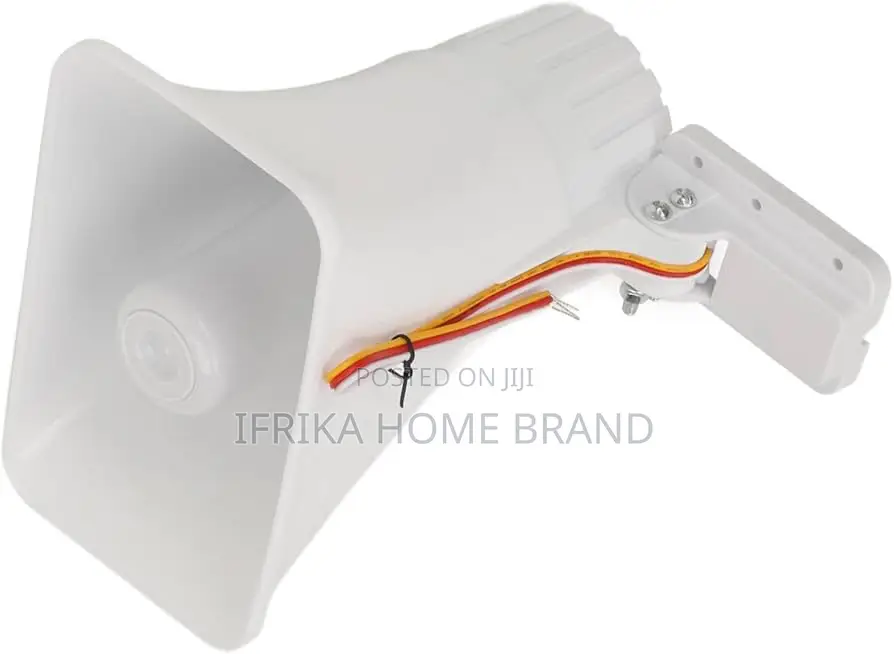Wired Outdoor Security Alarm Siren Or Horn Speaker.