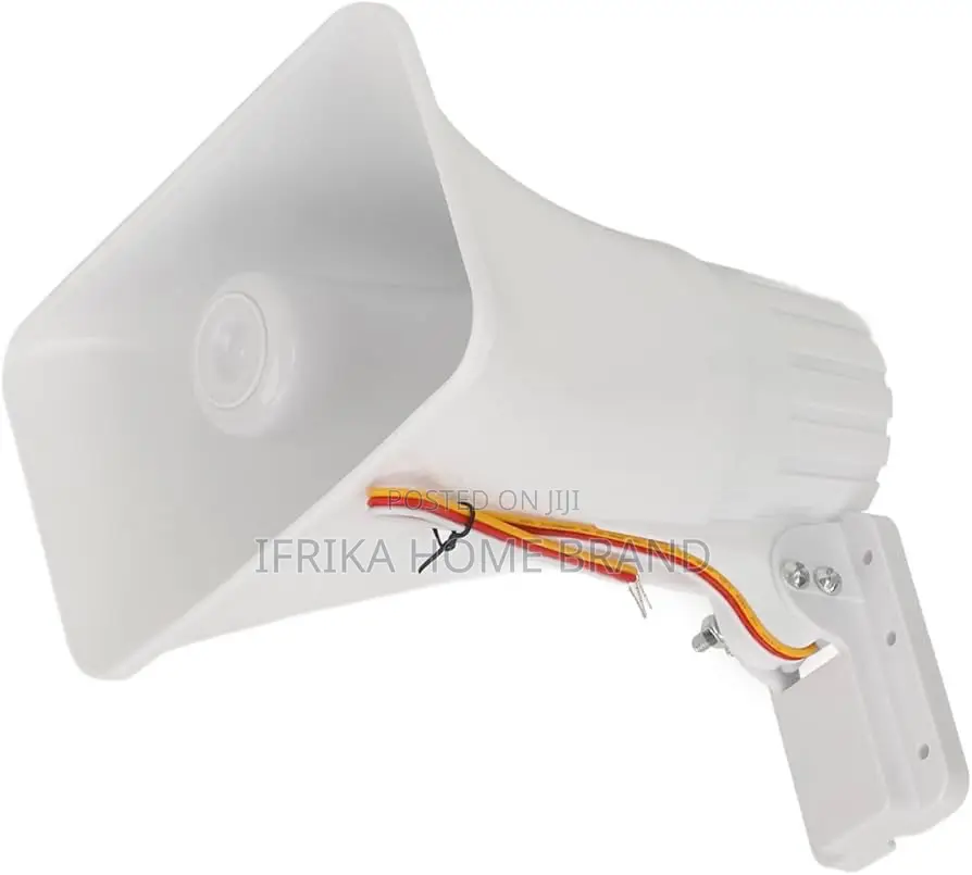 Wired Outdoor Security Alarm Siren Or Horn Speaker.