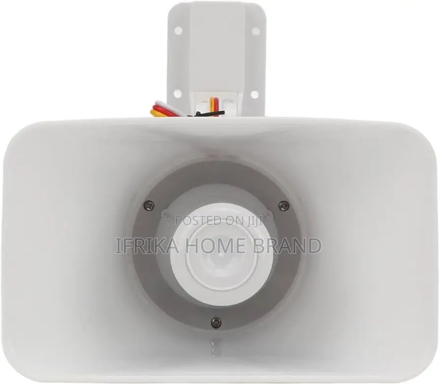 Wired Outdoor Security Alarm Siren Or Horn Speaker.