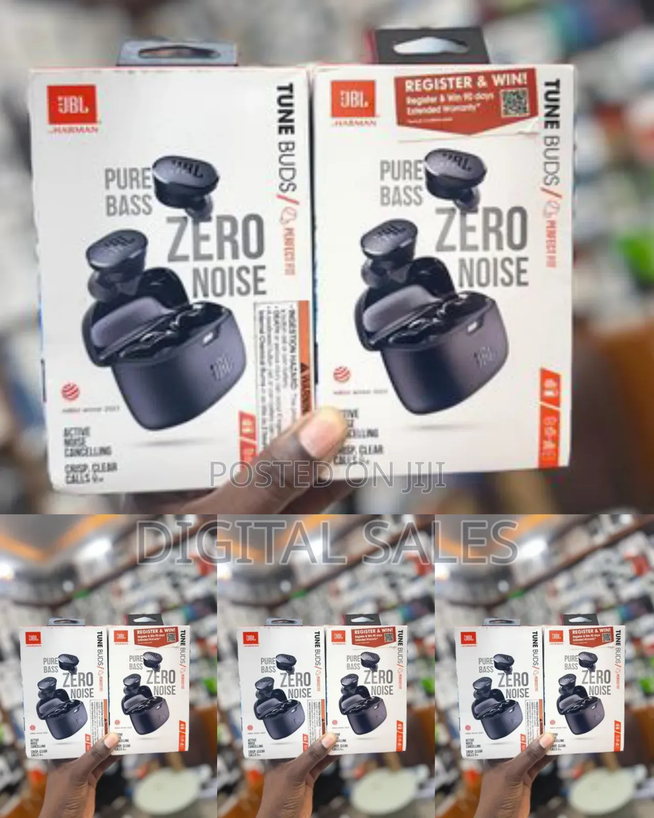 Jbl Tune Buds Noise-cancelling True-wireless Earbuds