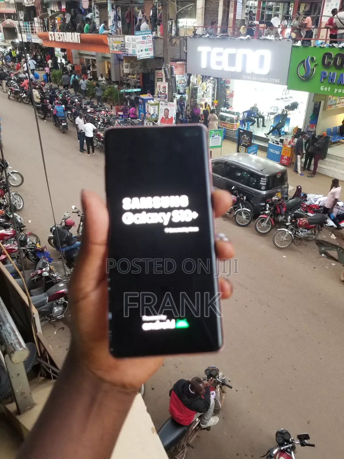New Samsung Galaxy S10 Plus 128 GB Orange