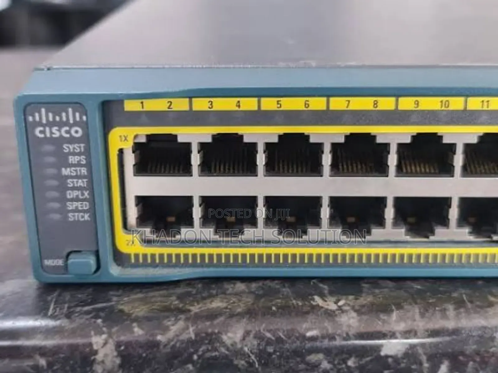 Cisco Catalyst 2960-S Series 48-Port Switches Poe+ 10g Sfp+ Uplinks