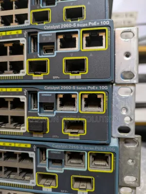 Cisco Catalyst 2960-S Series 48-Port Switches Poe+ 10g Sfp+ Uplinks