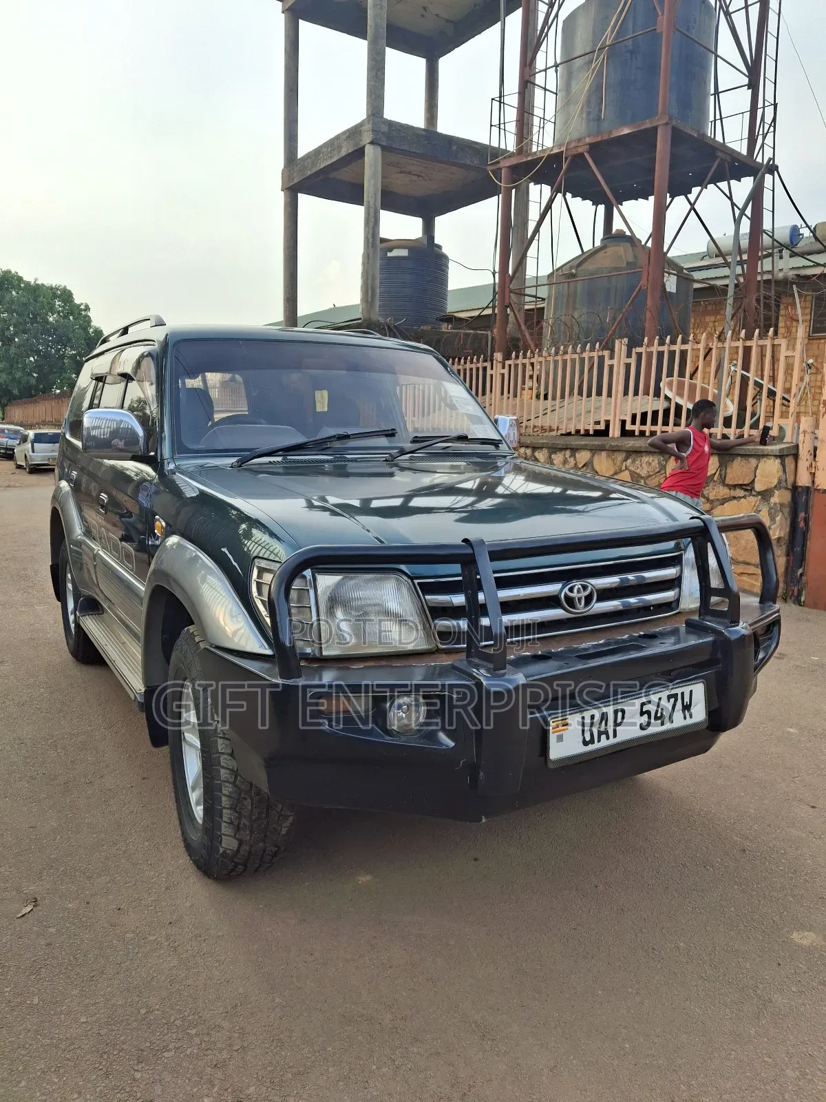 Toyota Land Cruiser Prado 2001 Green