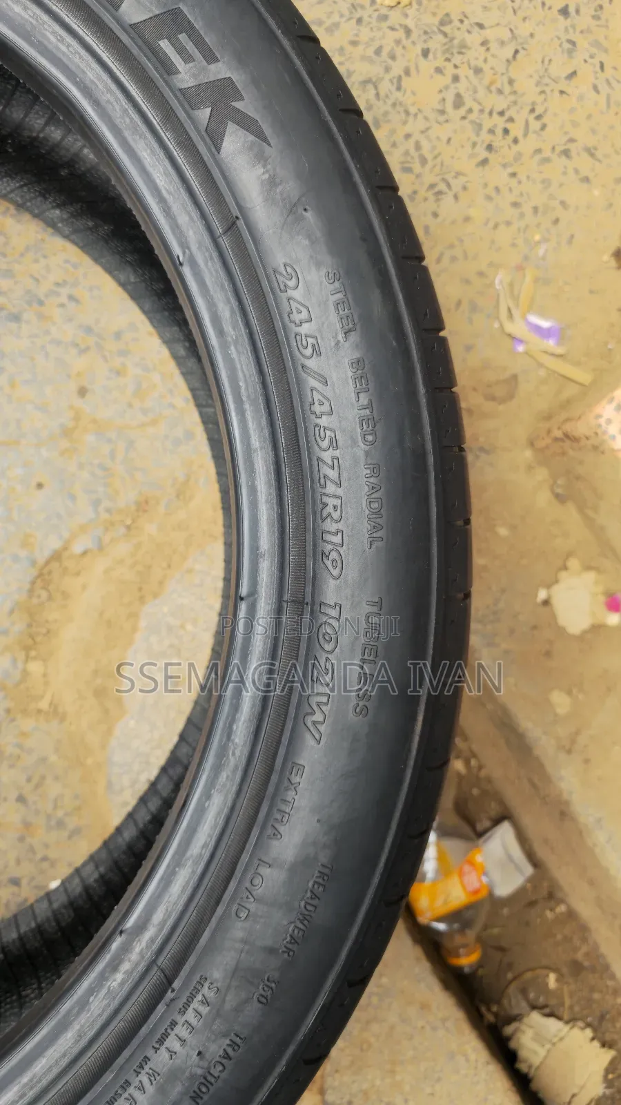 245/45r19 Used Tyres In The Best Condition And Quality