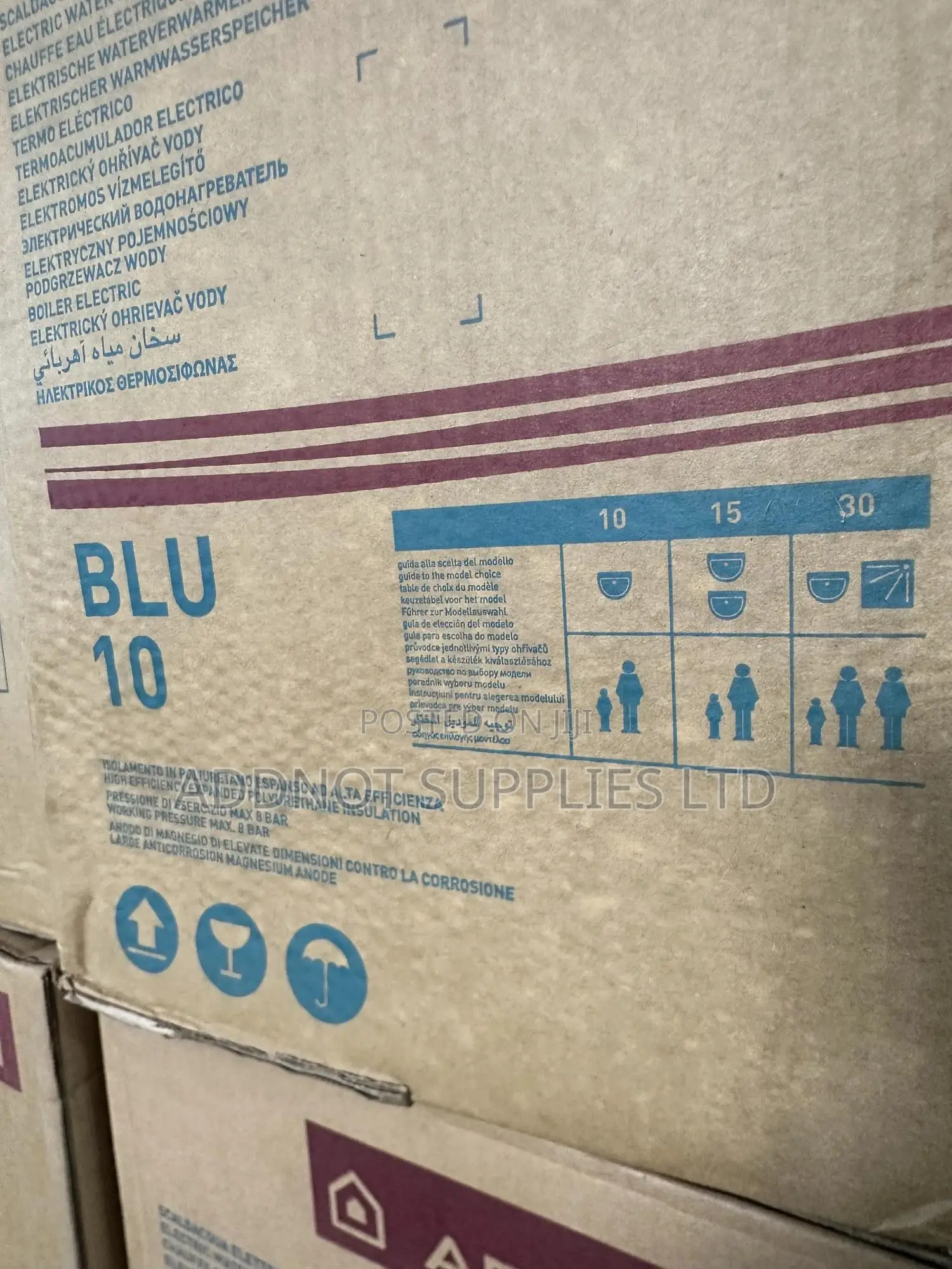 Water Heaters Ariston 10ltrs