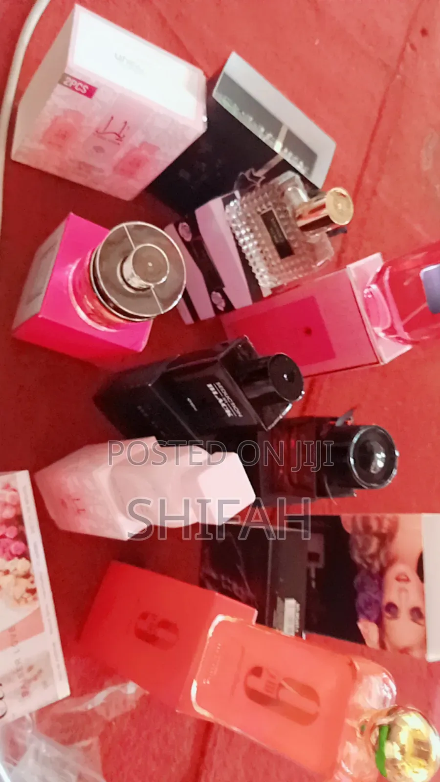 Afro Wigs and Perfumes
