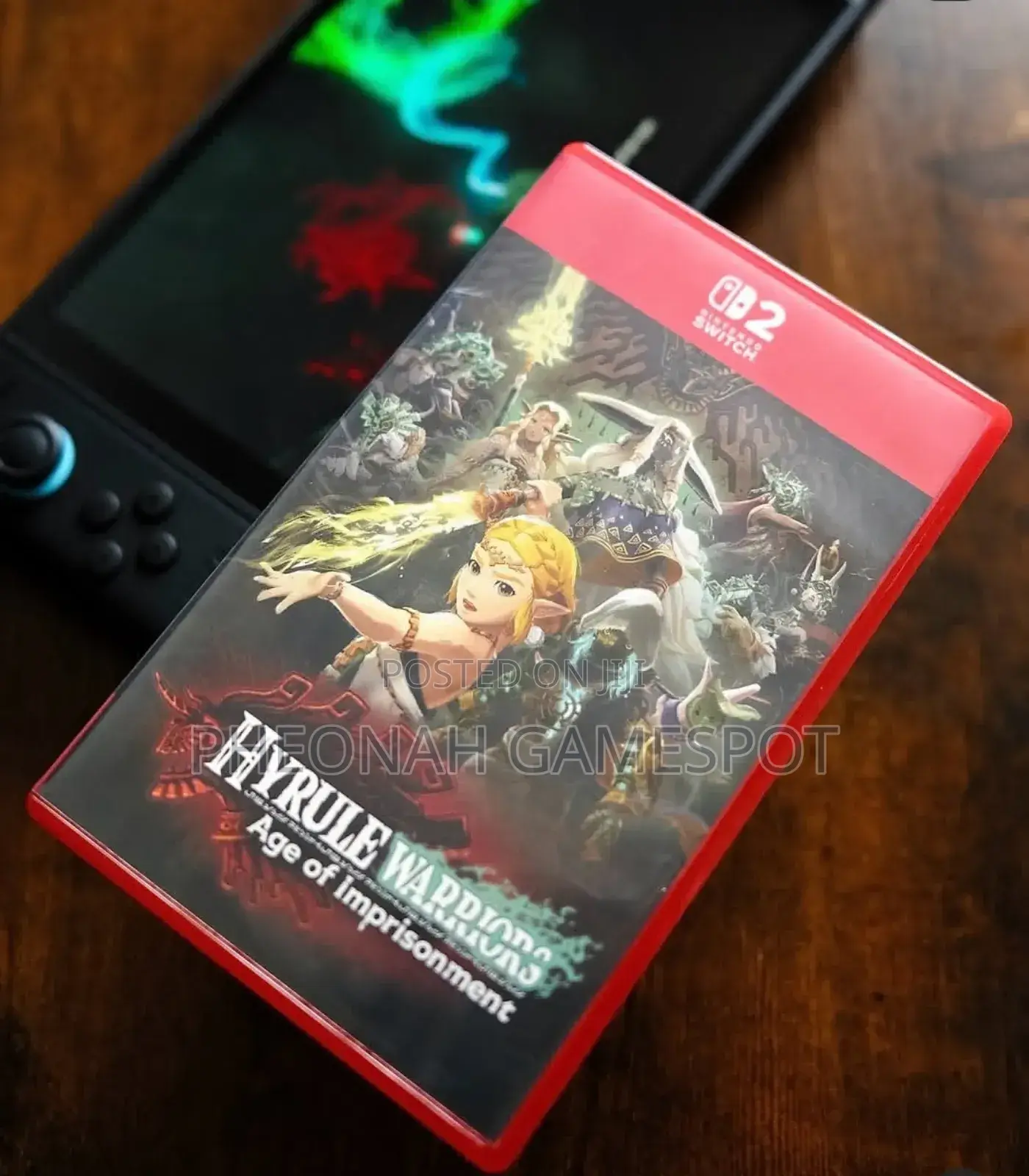 Hyrule Warriors Age of Imprisonment Game Cd for Nintendo Switch 2