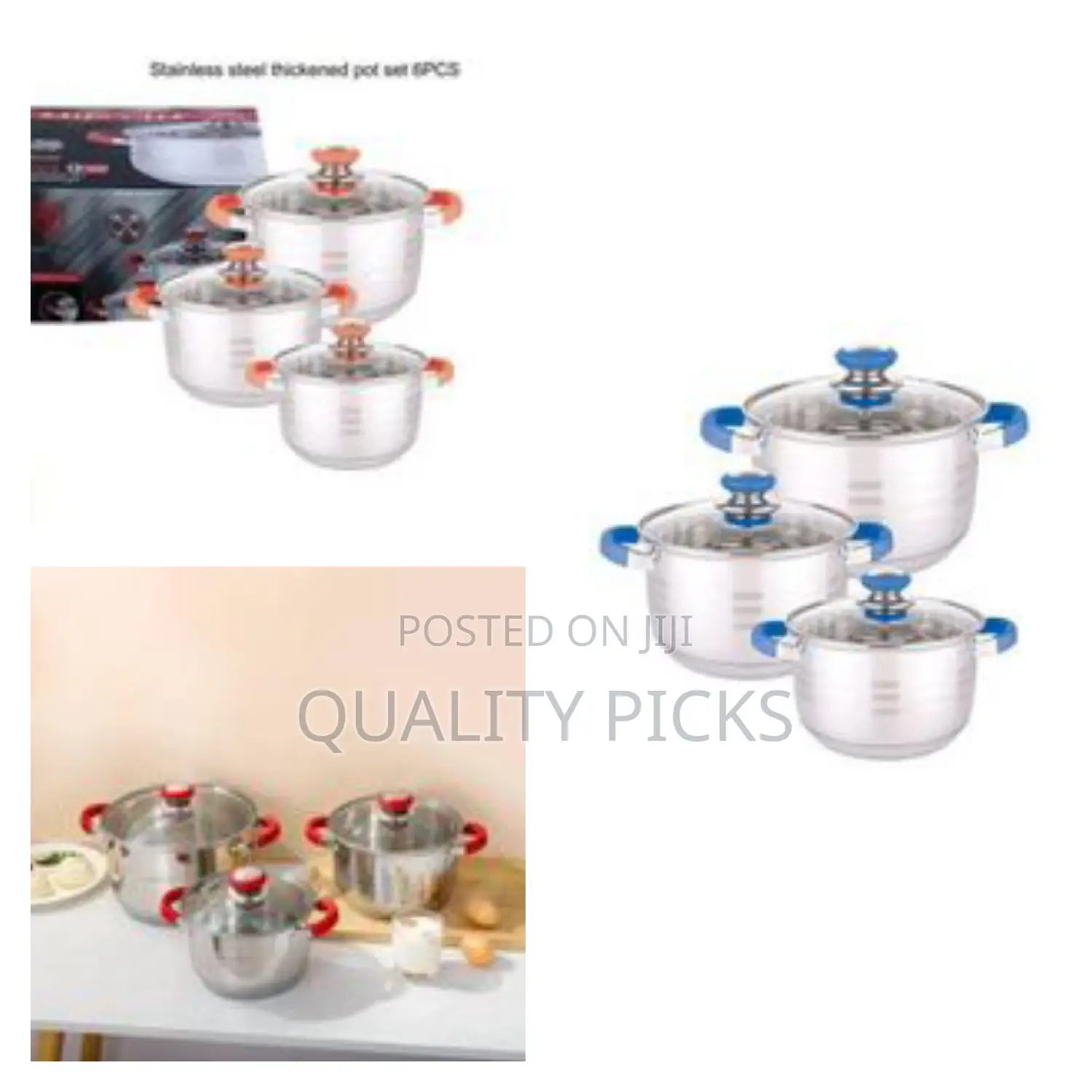 Heavy Stainless Steel Cookware Set