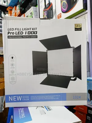 Professional Photo and Video Led 1000 Light Kit