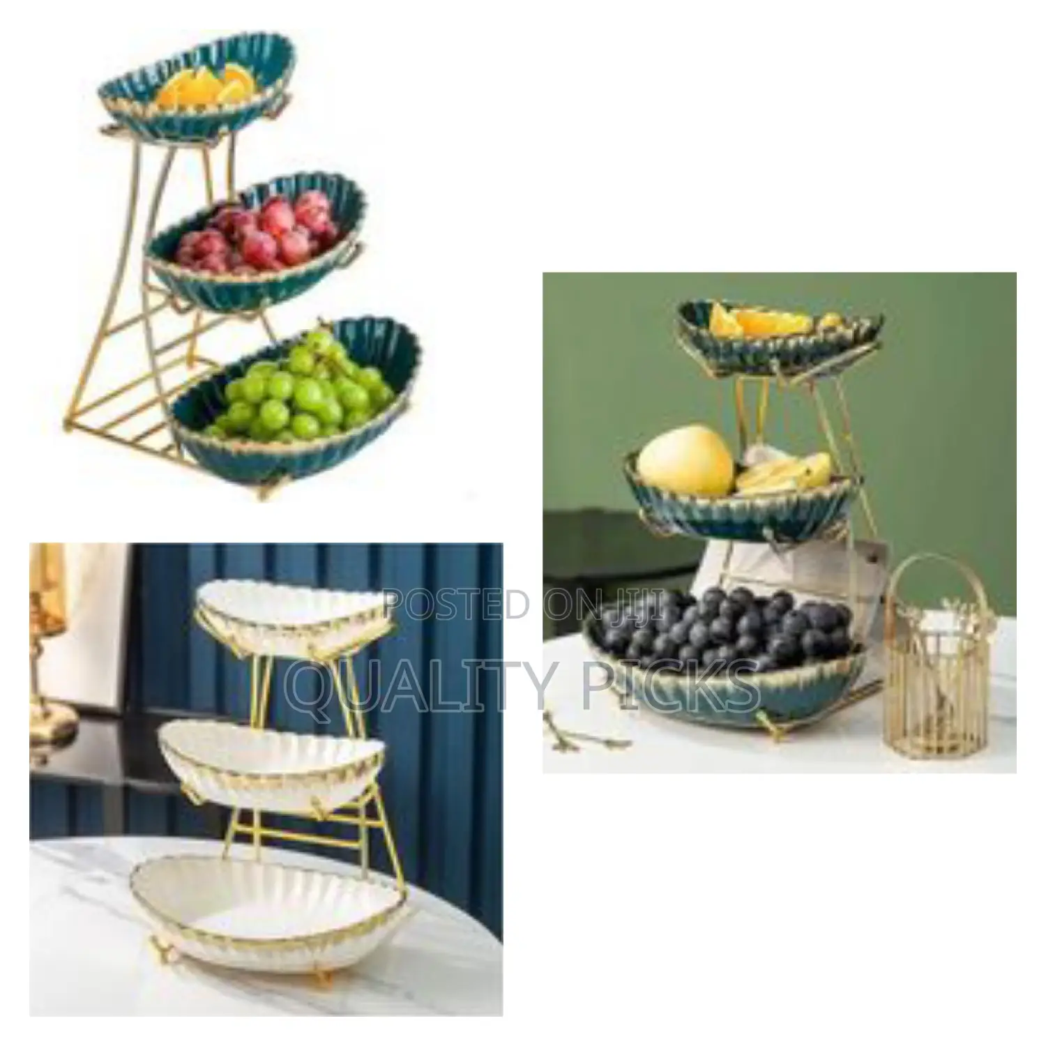 Decorative Ceramic Fruit Tray