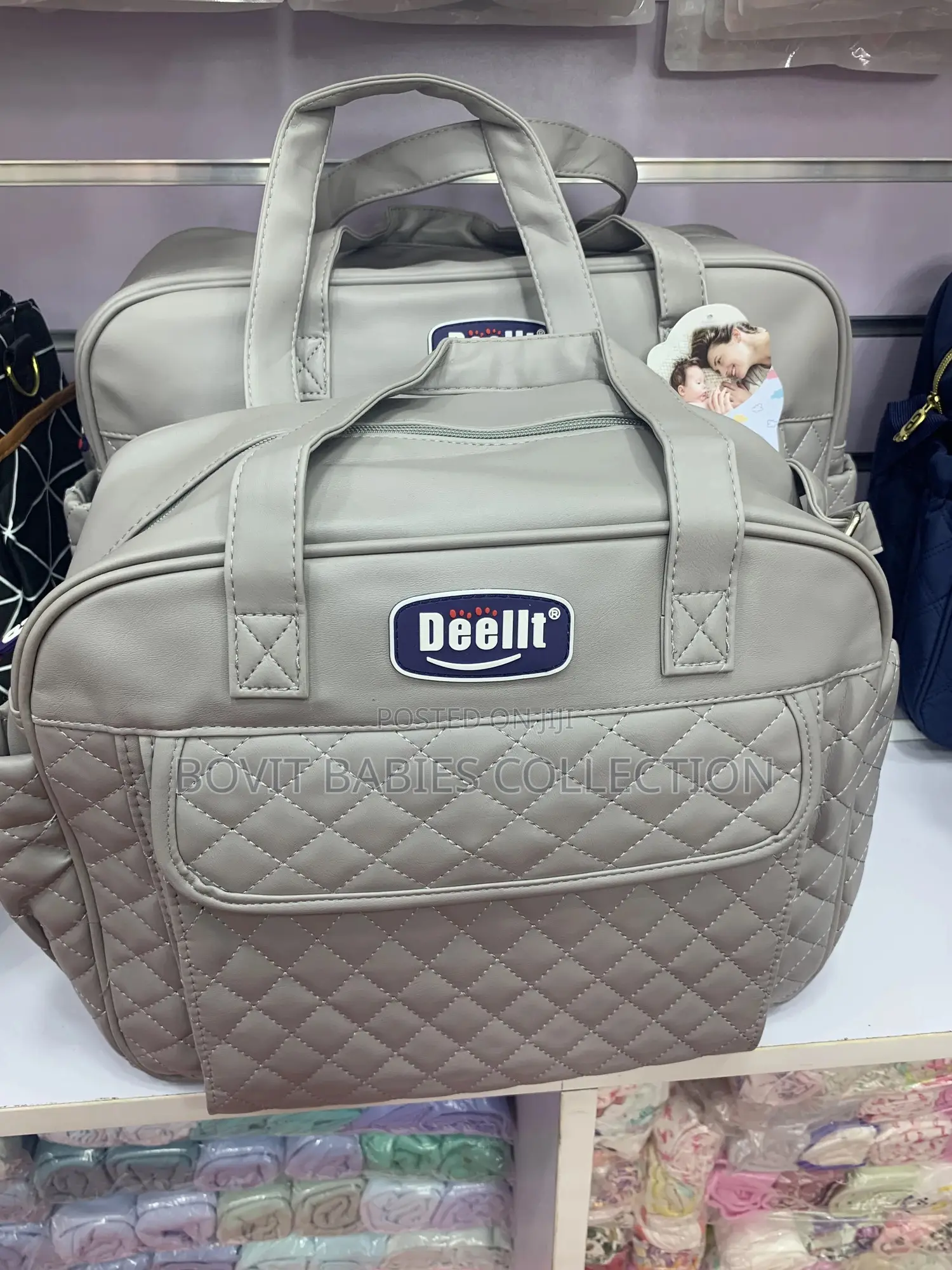 Leather Baby Bag Set