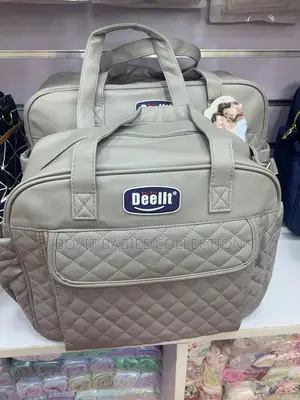 Leather Baby Bag Set