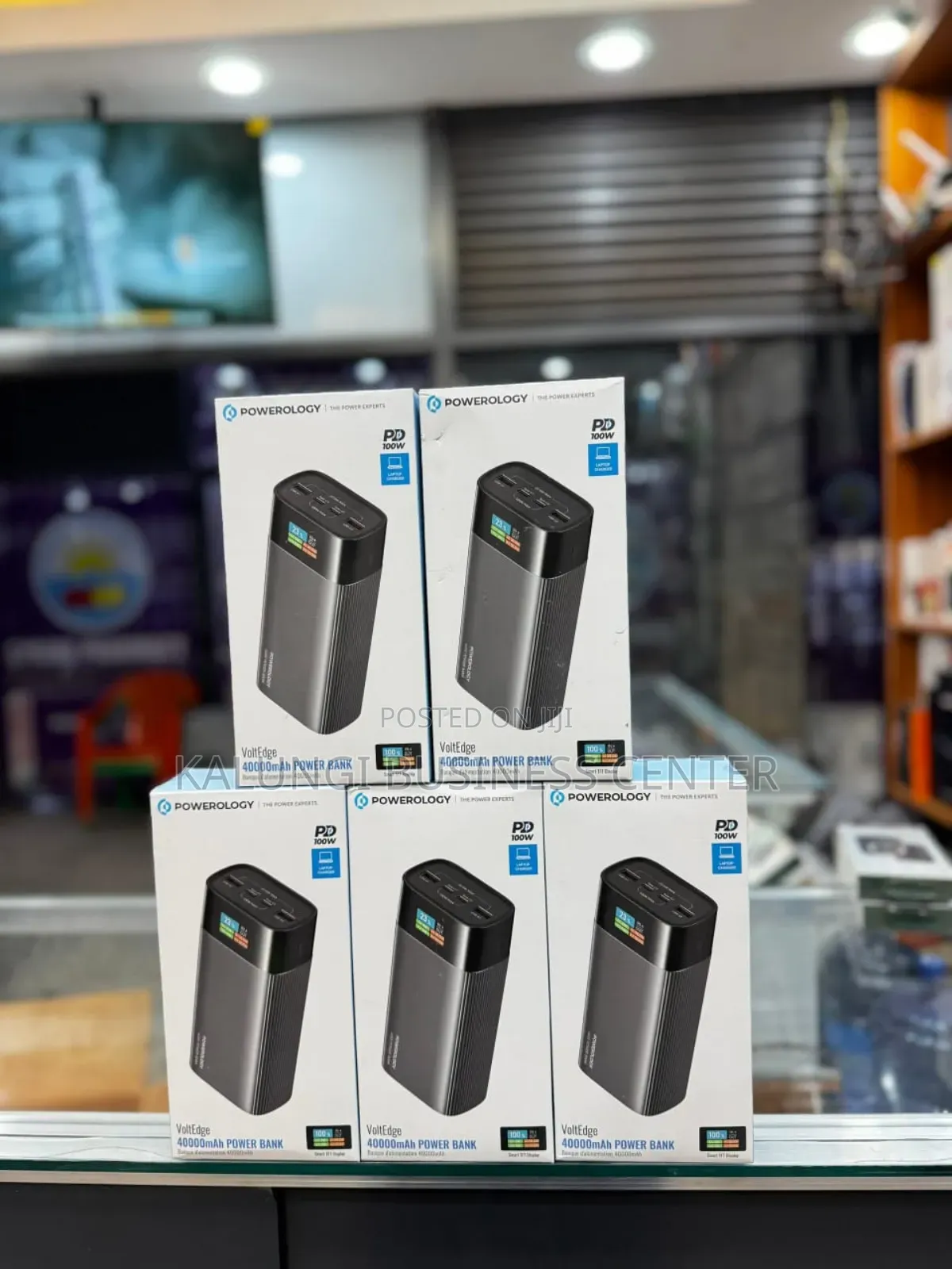 Powerology Voltedge Power Bank 40000mah Laptop Power Bank
