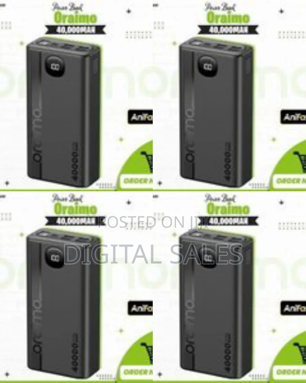 Oraimo High-Capacity Portable Power Bank