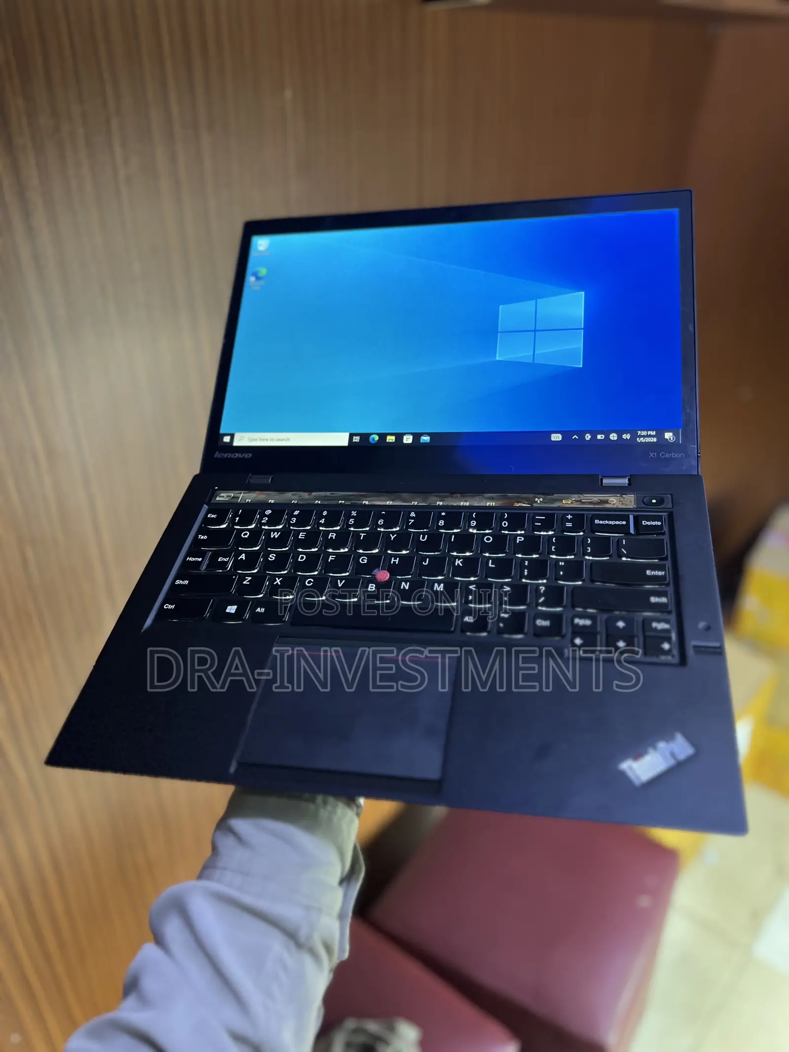 Laptop Lenovo ThinkPad X1 Carbon 8GB Intel Core I5 SSD 256GB