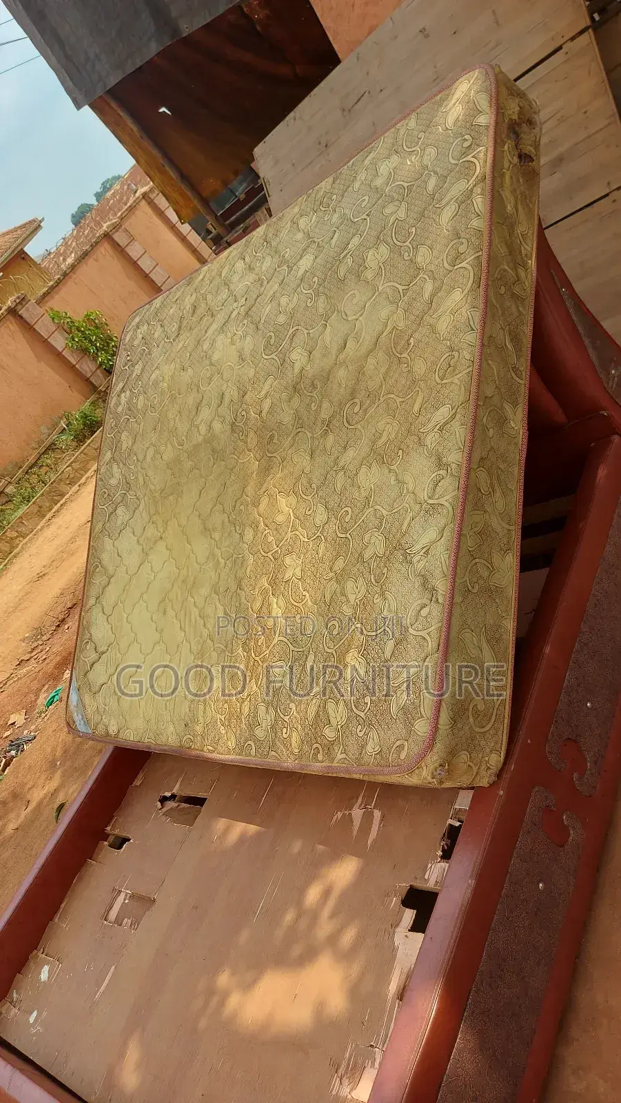 Imported 6x6 Spring Mattress 12inches