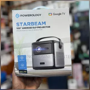 Powerology Starbeam 100" Google DPL Projector Rechargeable Projector