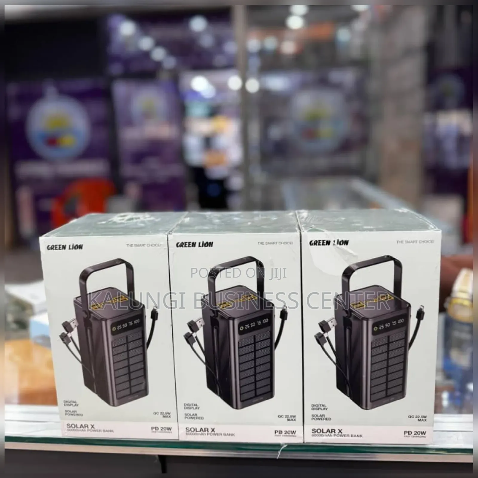 Green Lion Solar X Power Bank 30000mah Power Bank