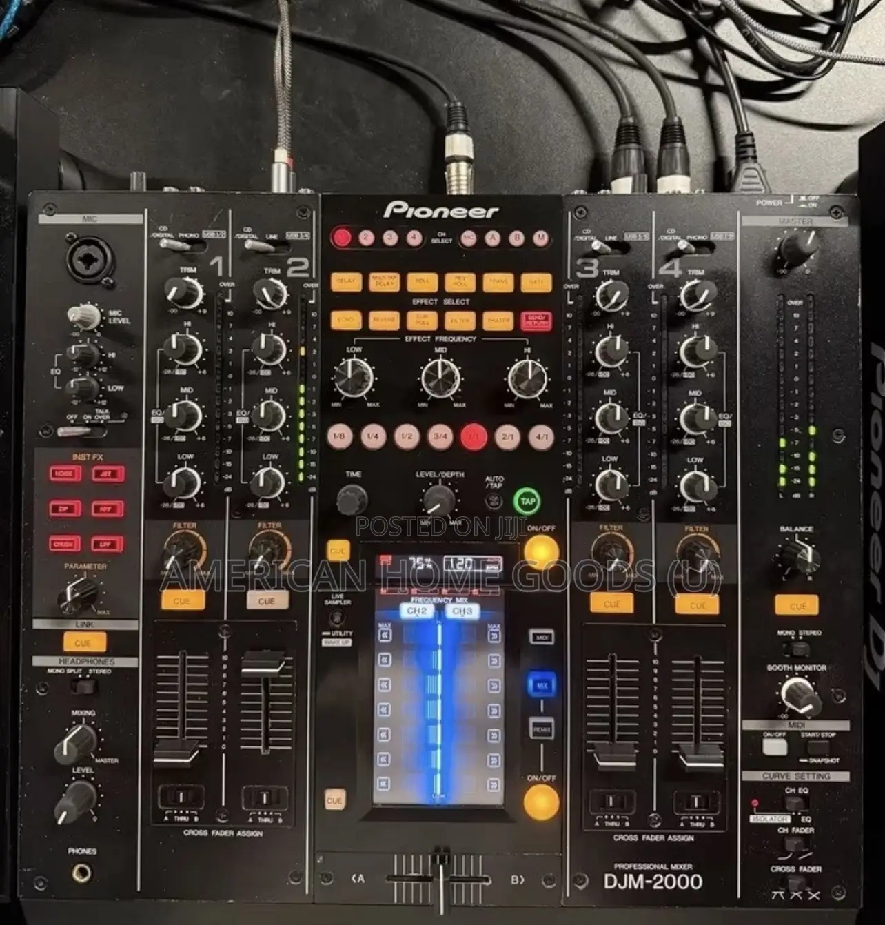 Pioneer DJM-2000 Performance Dj Mixer 4-Channel Mixing Console