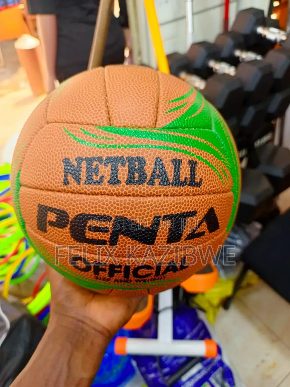 A "Netball Penta Official"