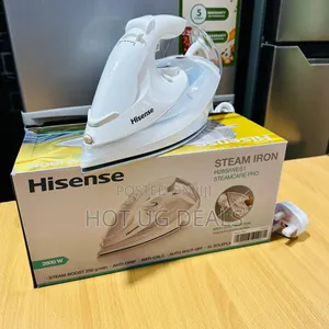 Hisense 2800w Steam Iron, Steamcare - White