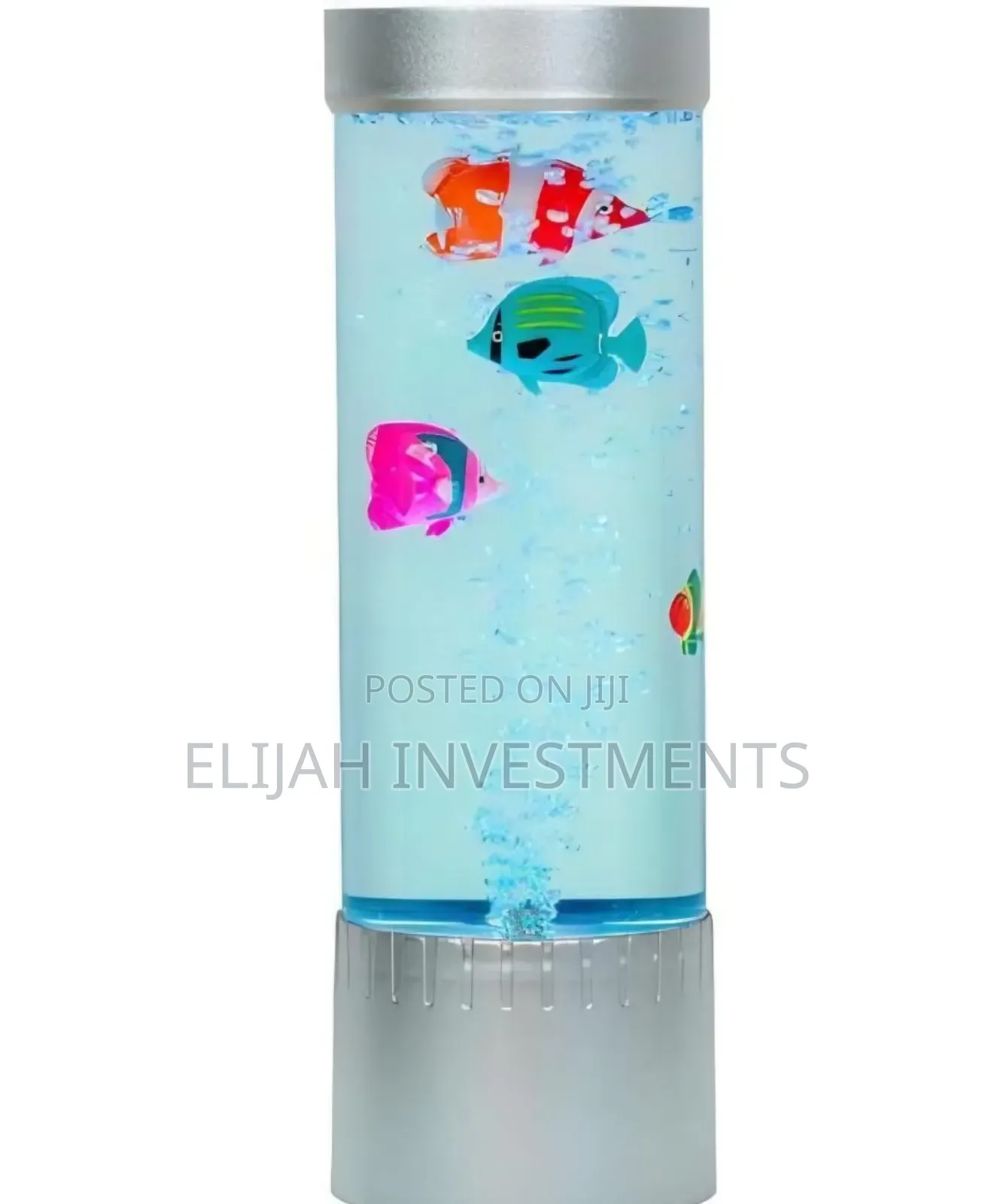 Bubble Tower Fish Lamp Bedside