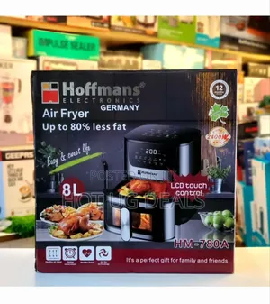 8l Air Fryer Hoffman - Black