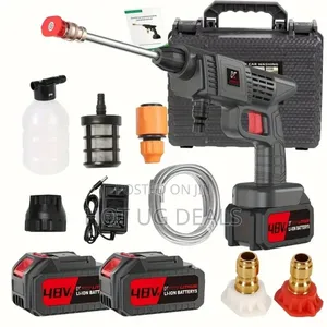 Rechargeable Pressure Car Washer, Cordless Sprayer With 2 Batteries