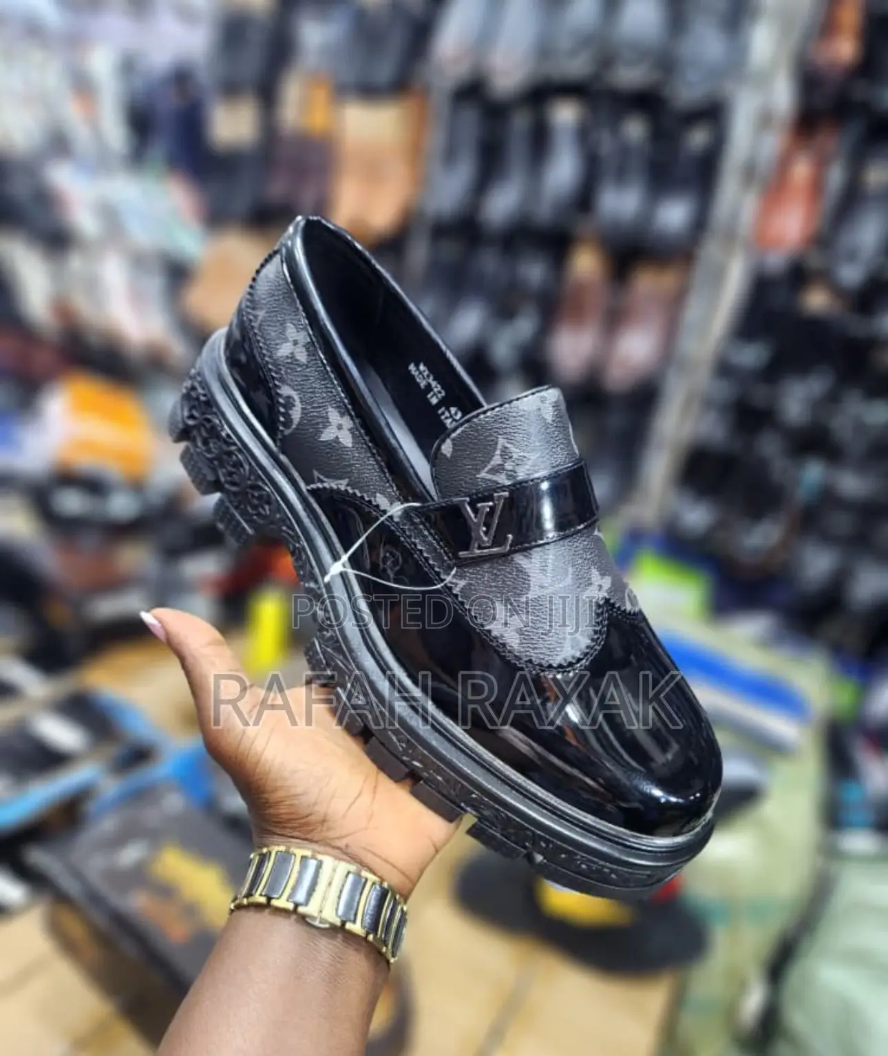 Men’S Classic Louis Vuitton Chunky Sole Loafers
