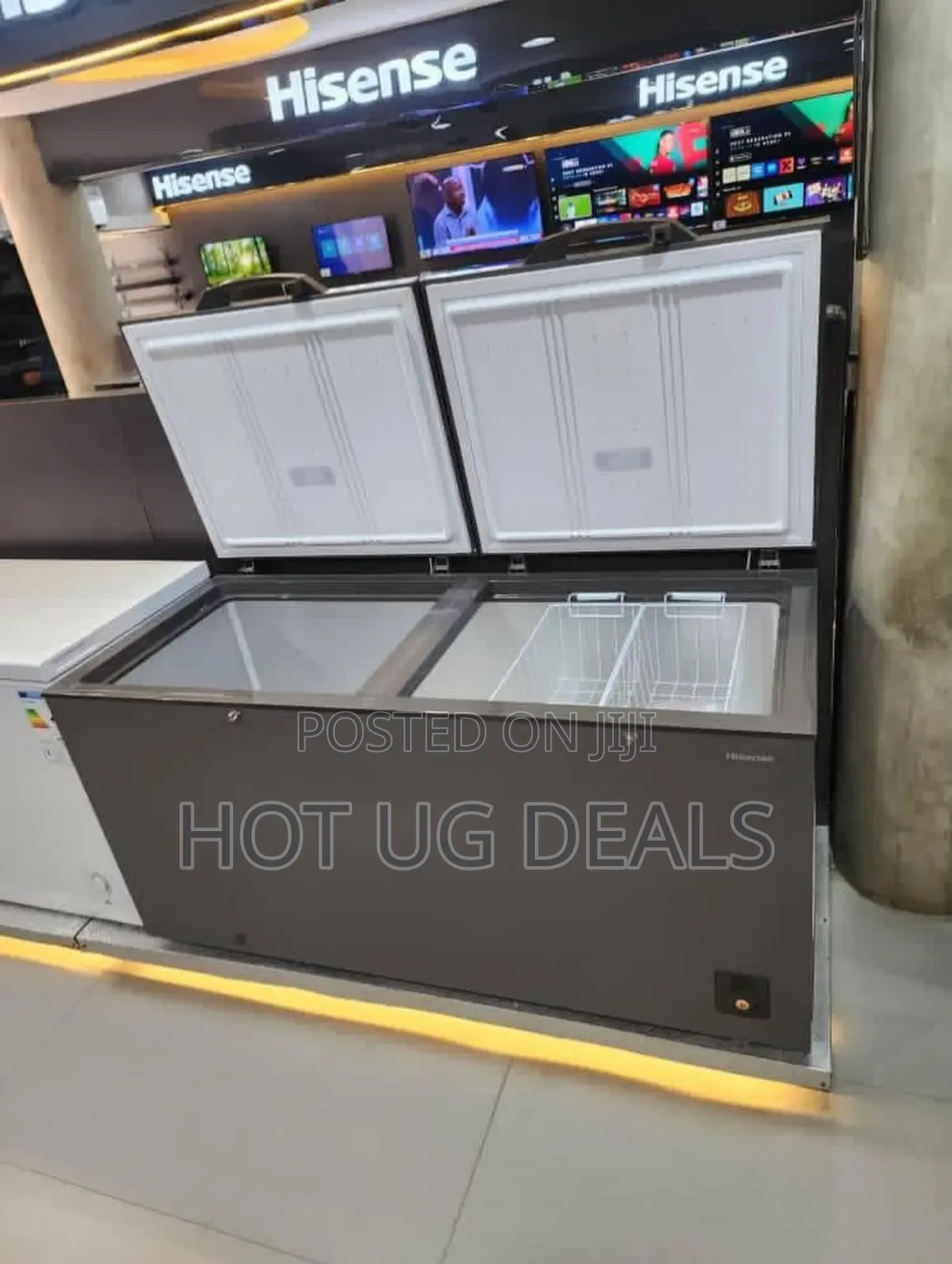 Hisense 940l / 940 Liters Mega Size 2 Door Chest Freezer