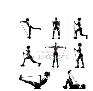 Resistance Bands Set - 11pc, Exercise Bands for Men/Women