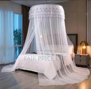 Round Mosquito Nets. 4*6. (White)