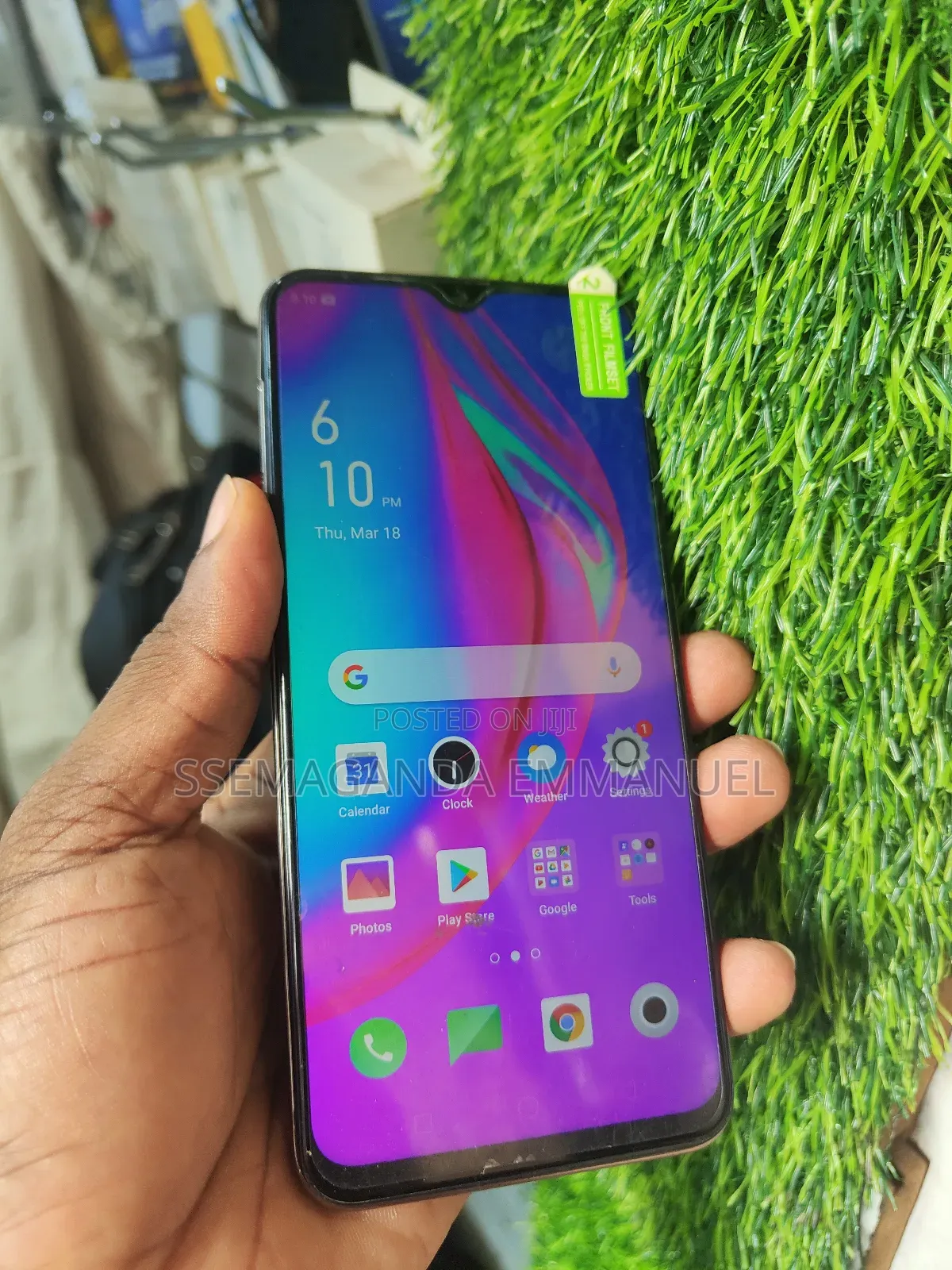 New Oppo F11 128 GB Gray
