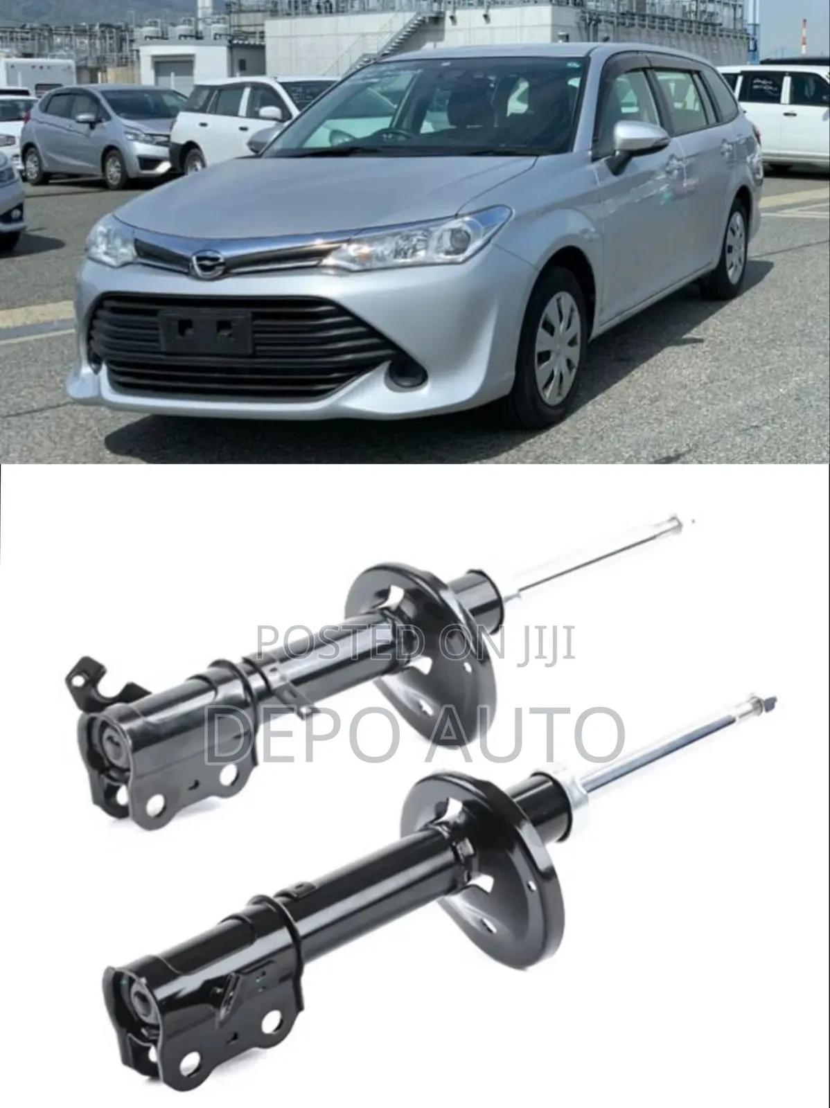 New Shock Absorbers for Fielder Hybrid