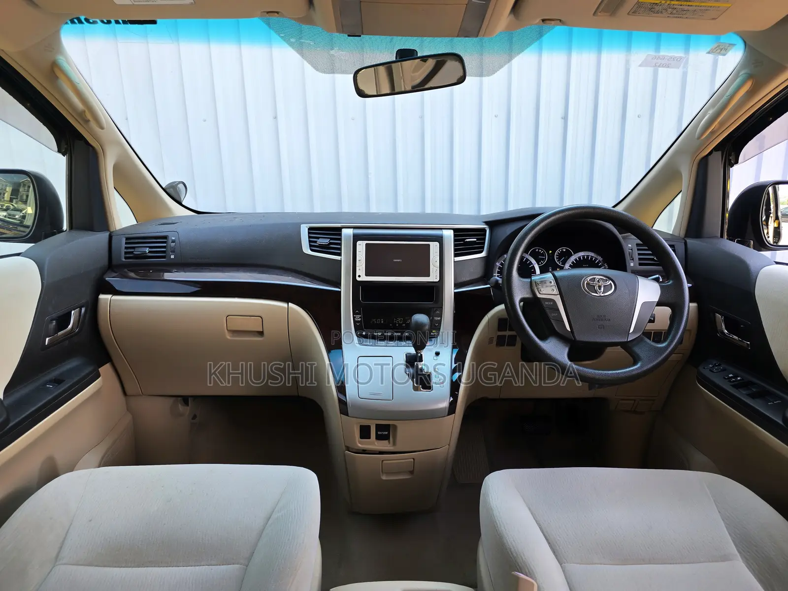 Toyota Alphard 2.4 Petrol FWD 2012 Black