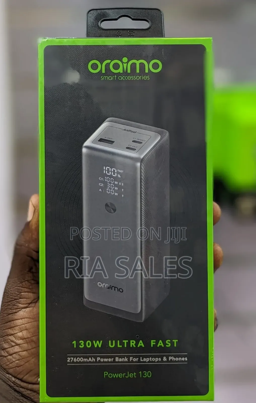 Oraimo 130w 27600mah Power Bank