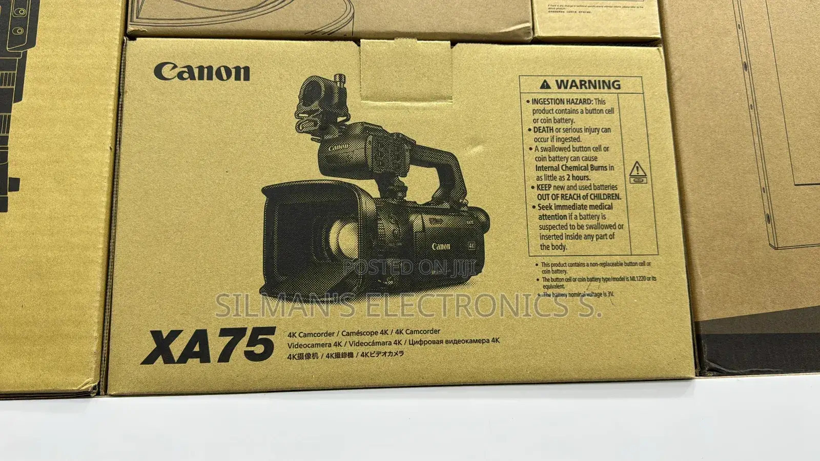 Canon Xa75 Camcorder Latest Model