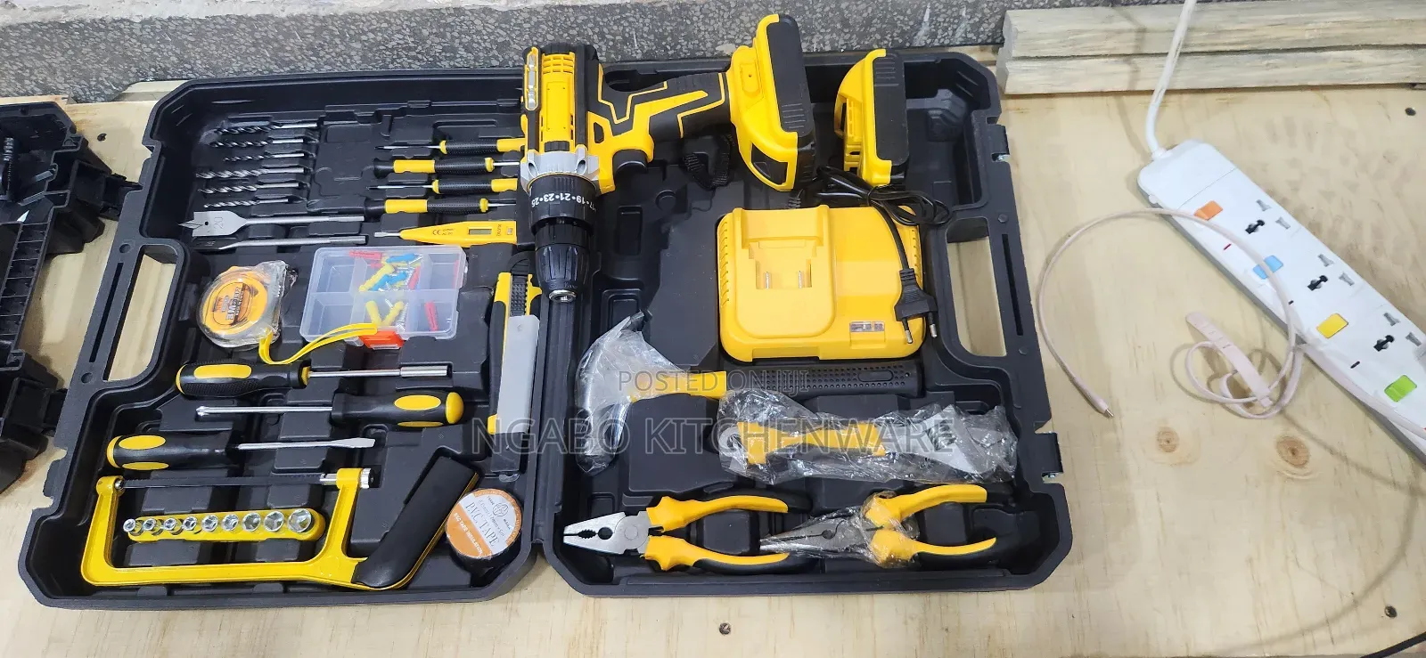 Cordless Drill Set or Tool Box Set
