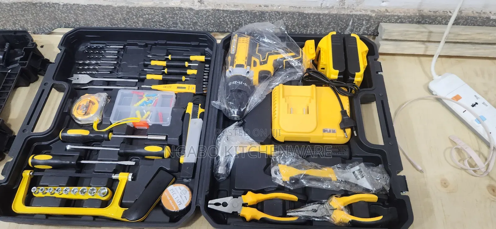 Cordless Drill Set or Tool Box Set