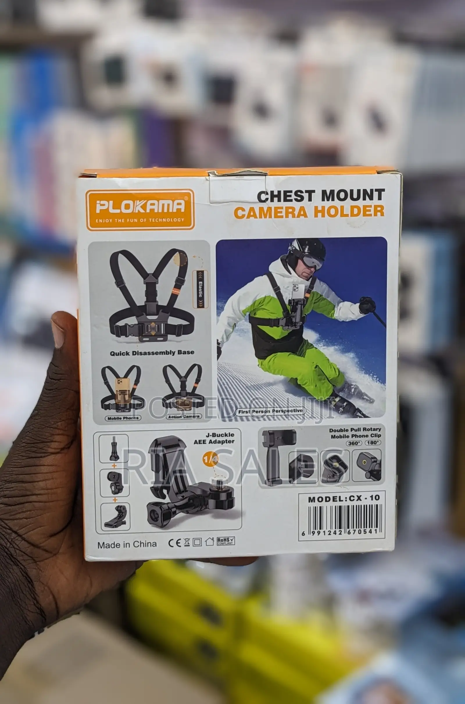 Plokama Cx-10 Chest Mount Camera Holder Chest Support Harness Mount