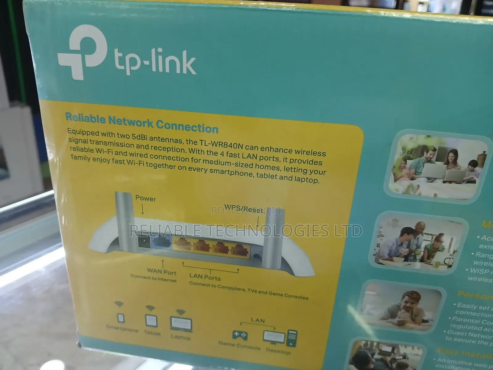 Tplink 300mbps Wireless N Router Tl-Wr840n