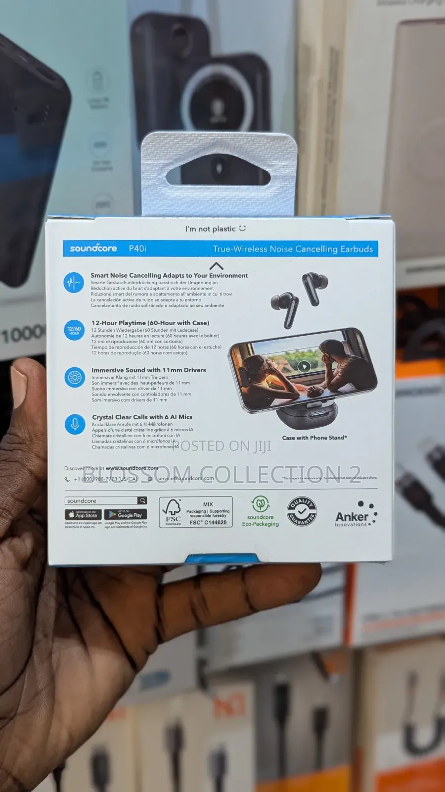 Soundcore P40i Anker, Noise Cancelling Wireless Earbuds